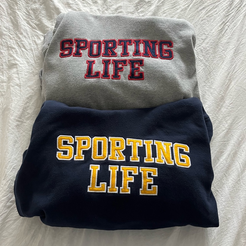 fleece sporting life hoodies